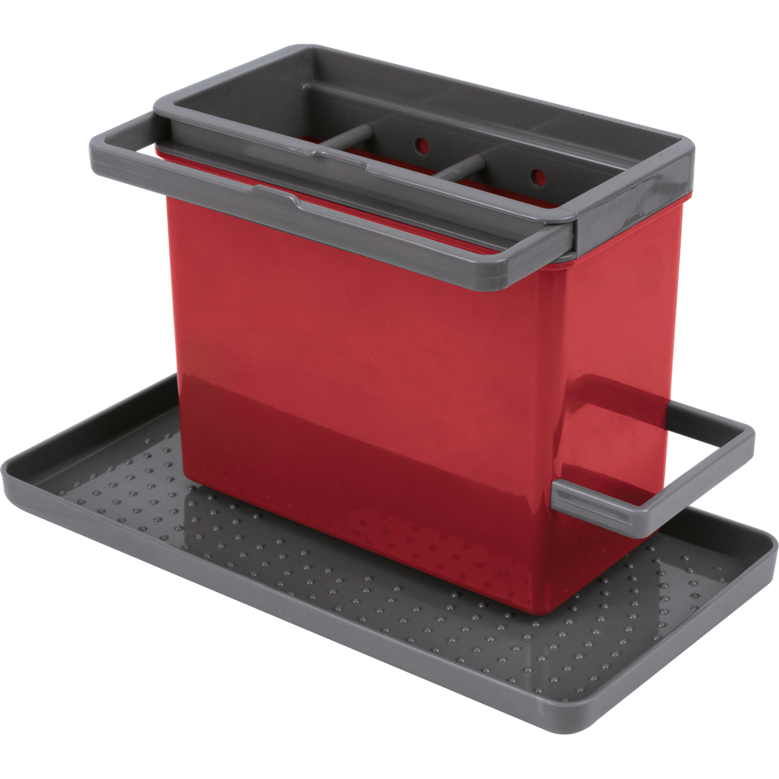 Spülbecken OrganizerTIDYTEX25x14x15rot