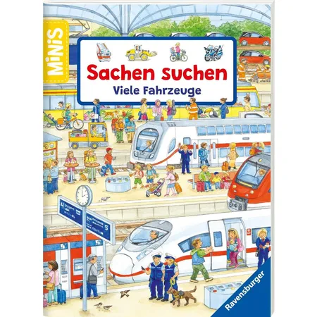 Ravensburger Ravensburger Minis: Sachen suchen: Viele Fahrzeuge