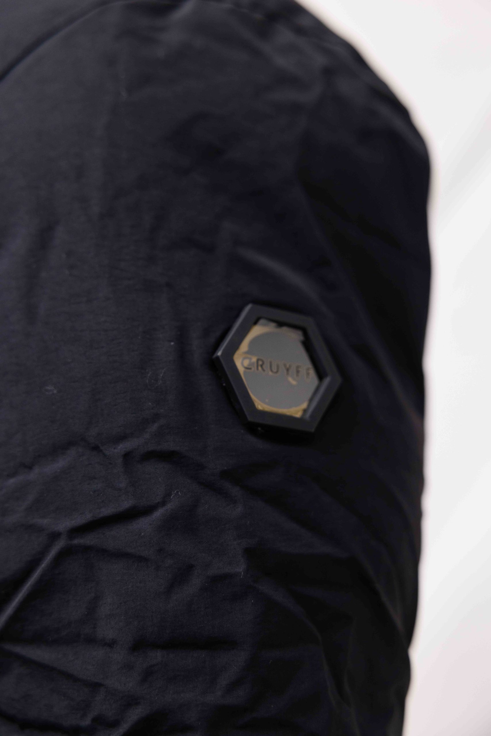 Cruyff Long Parka Winterjas Heren Zwart