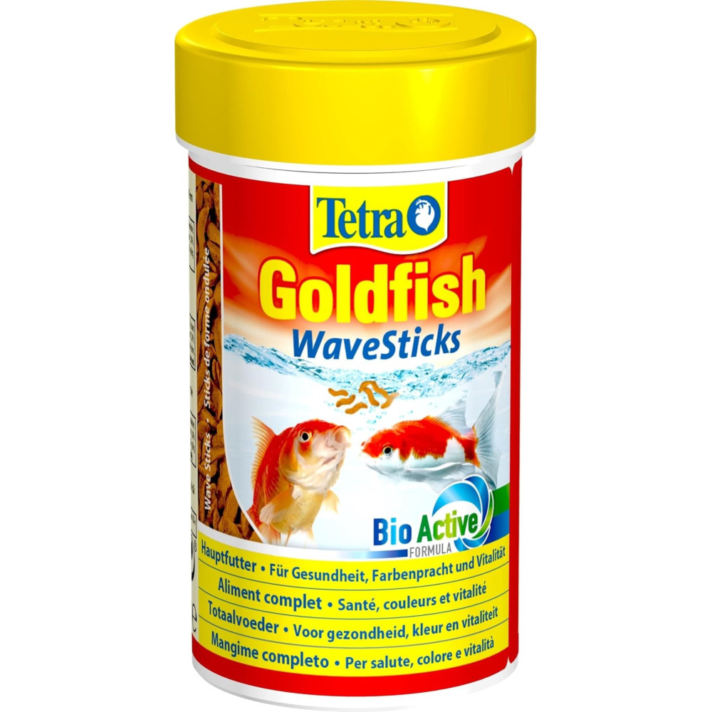 Goldfish wave sticks 34 g -100 ml aliment complet pour les poissons rouge