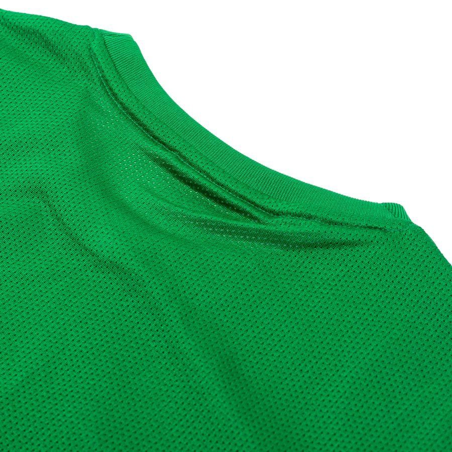 Nike Maillot Dri-FIT Striped Division IV - Vert/Noir/Blanc Femme