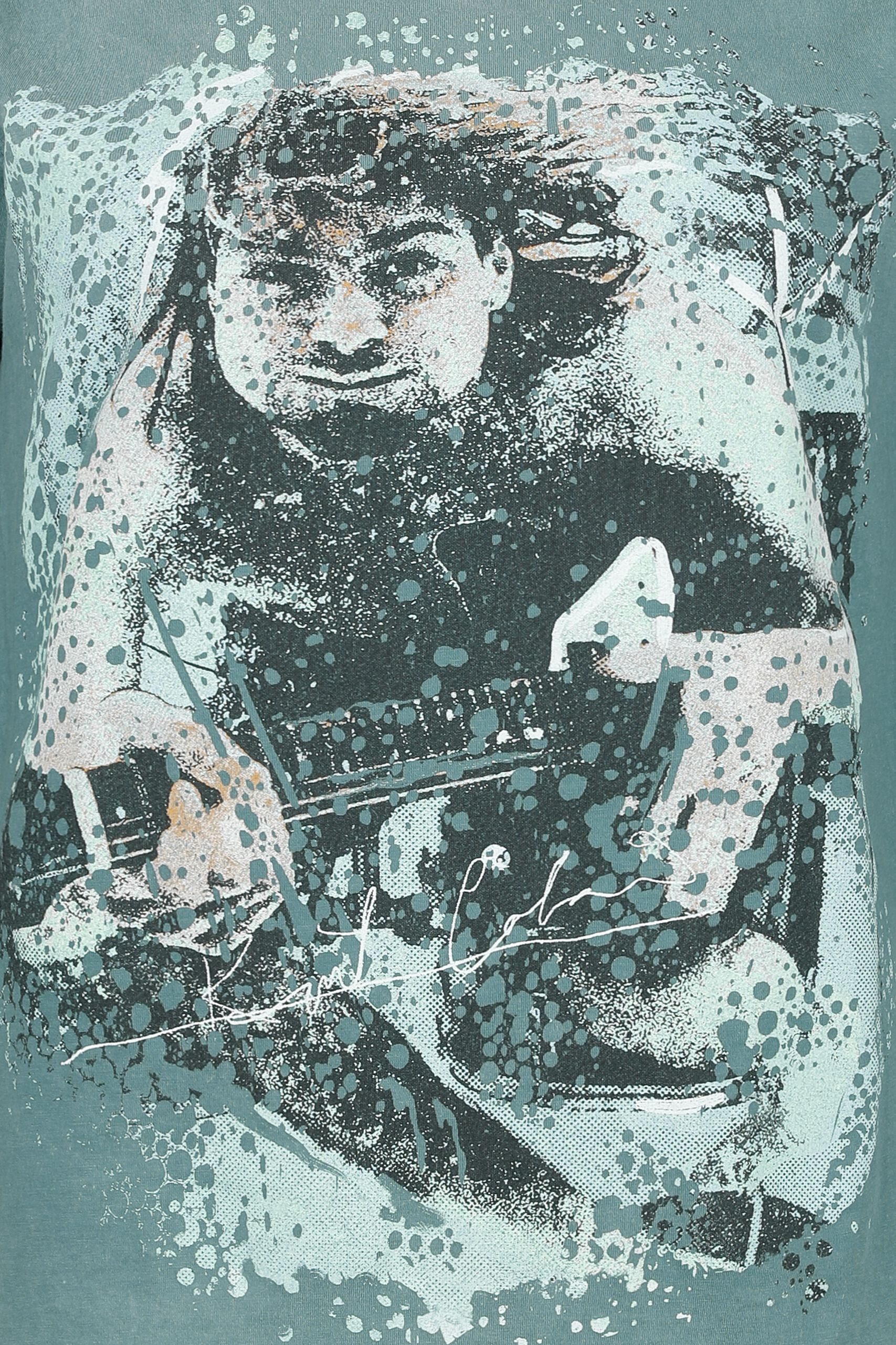 Guitar | Kurt Cobain T-Shirt Manches courtes