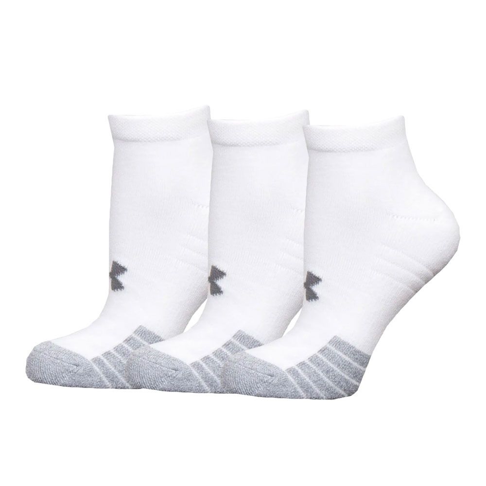 Under Armour HEATGEAR LOCUT - Chaussettes x3 blanc