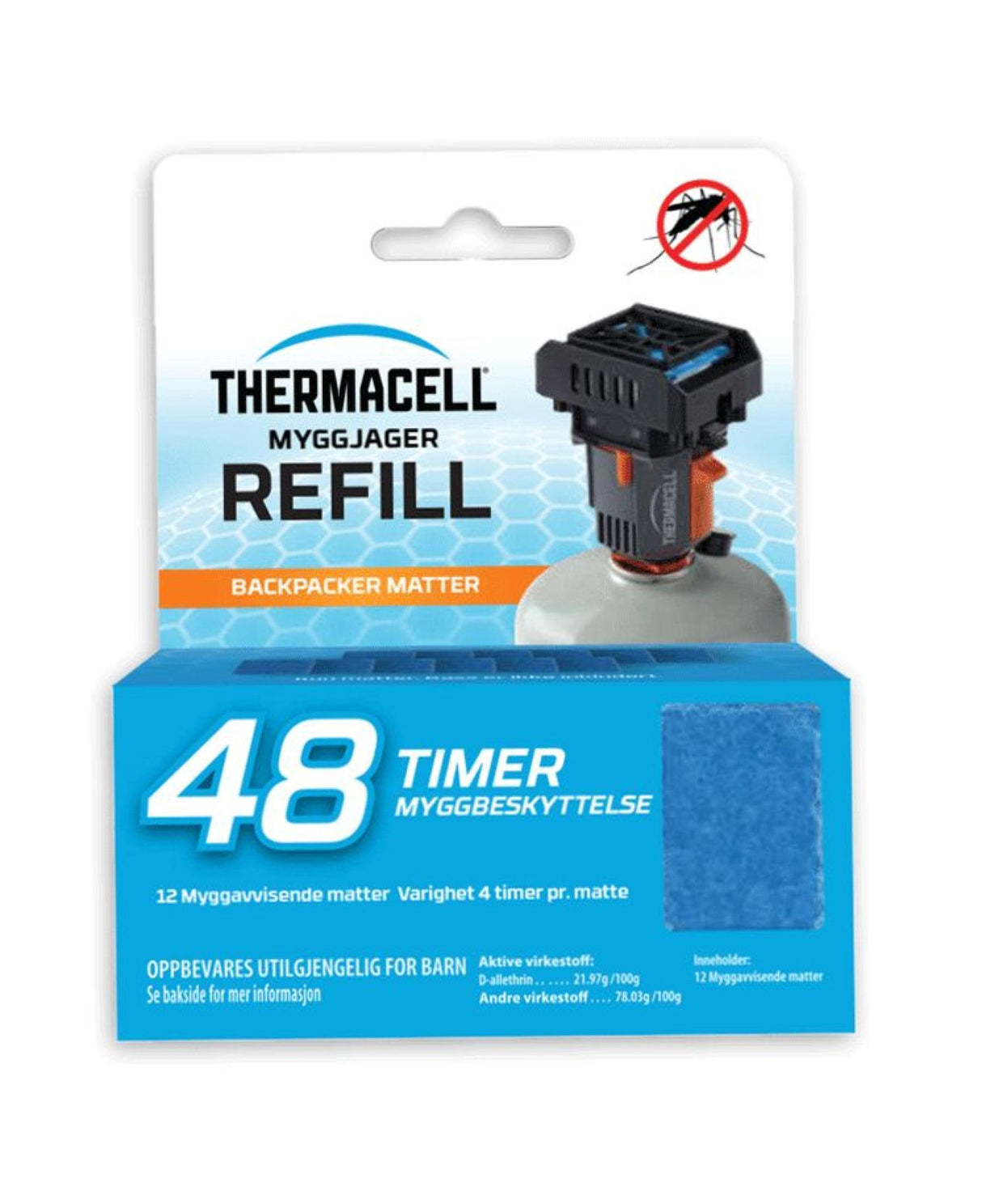 Thermacell<br>Backpacker Refill 48 T