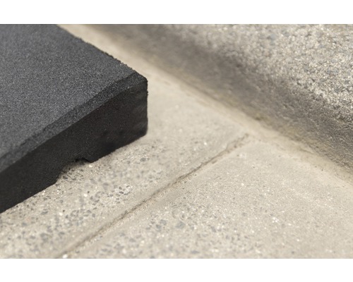 Kleuterschool oprit terrasoft 100 x 25 x 0,7/4,5 cm zwart