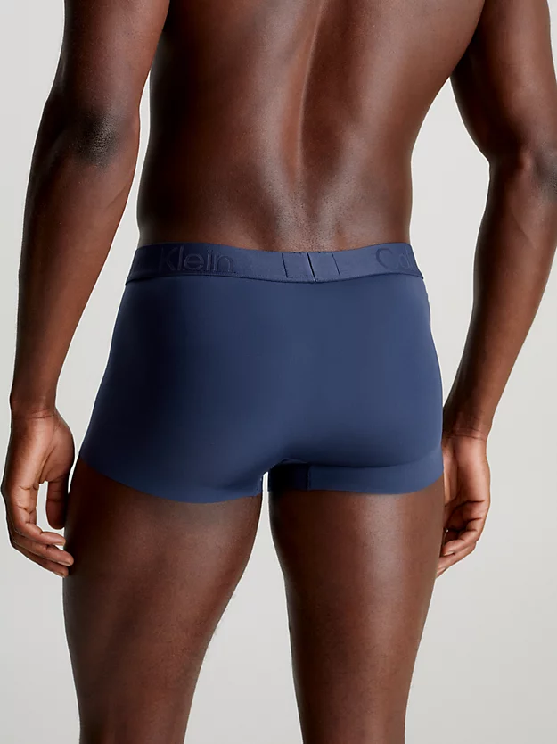 Cuecas Boxer de Cintura Baixa - CK Pretas Refrescantes