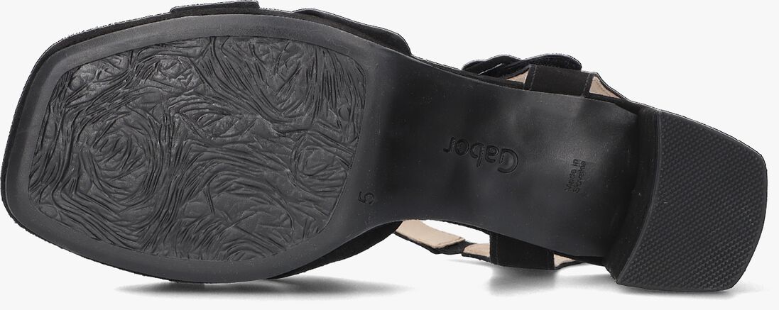 GABOR zwarte gabor sandalen 953