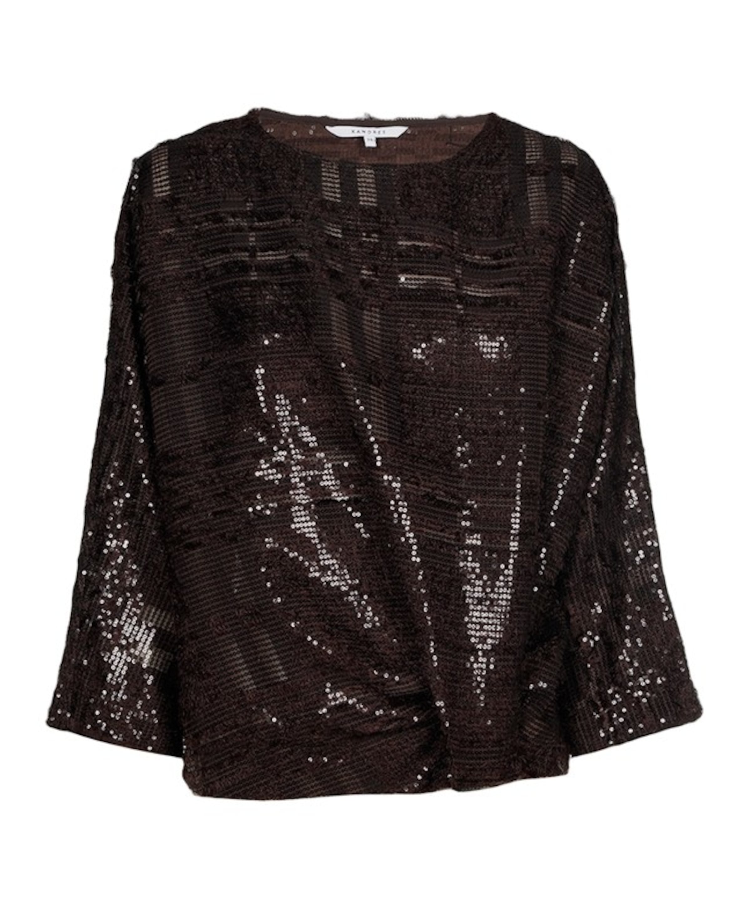Xandres Dames blouse bruin