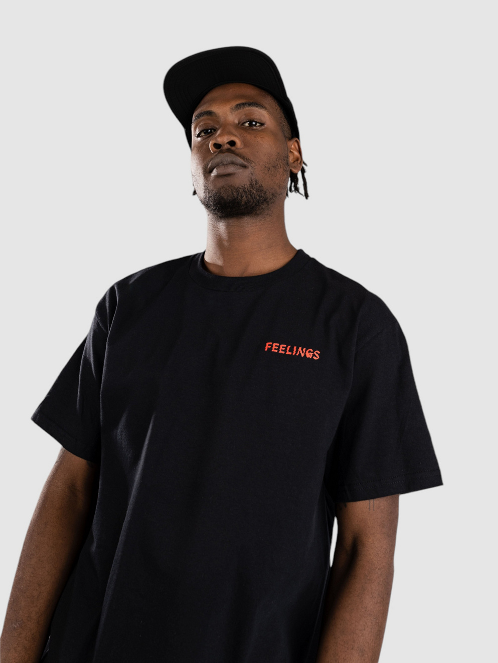And Feelings Camera T-Shirt black
