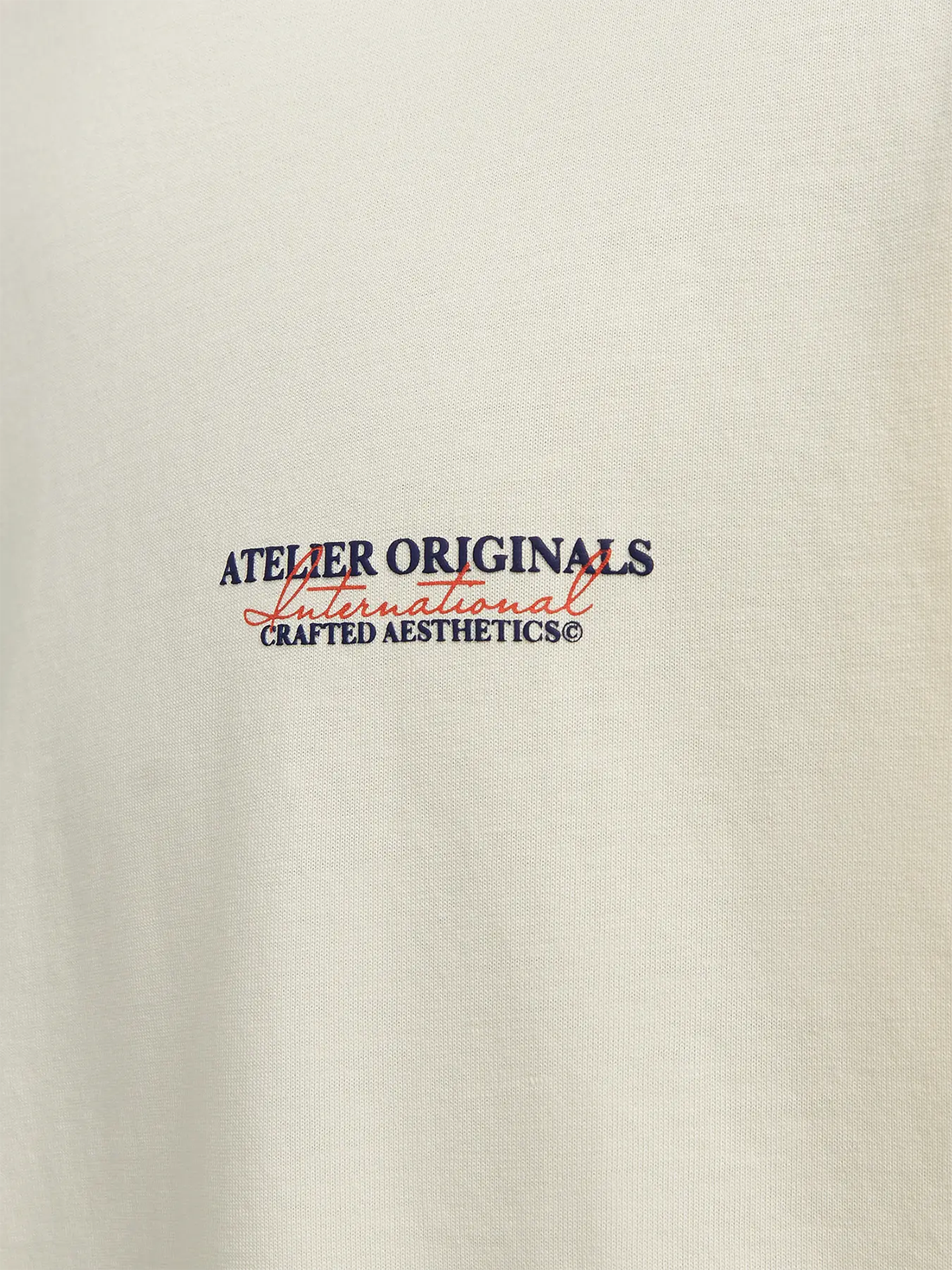 Islington Type Tee Short Sleeve Crew Neck