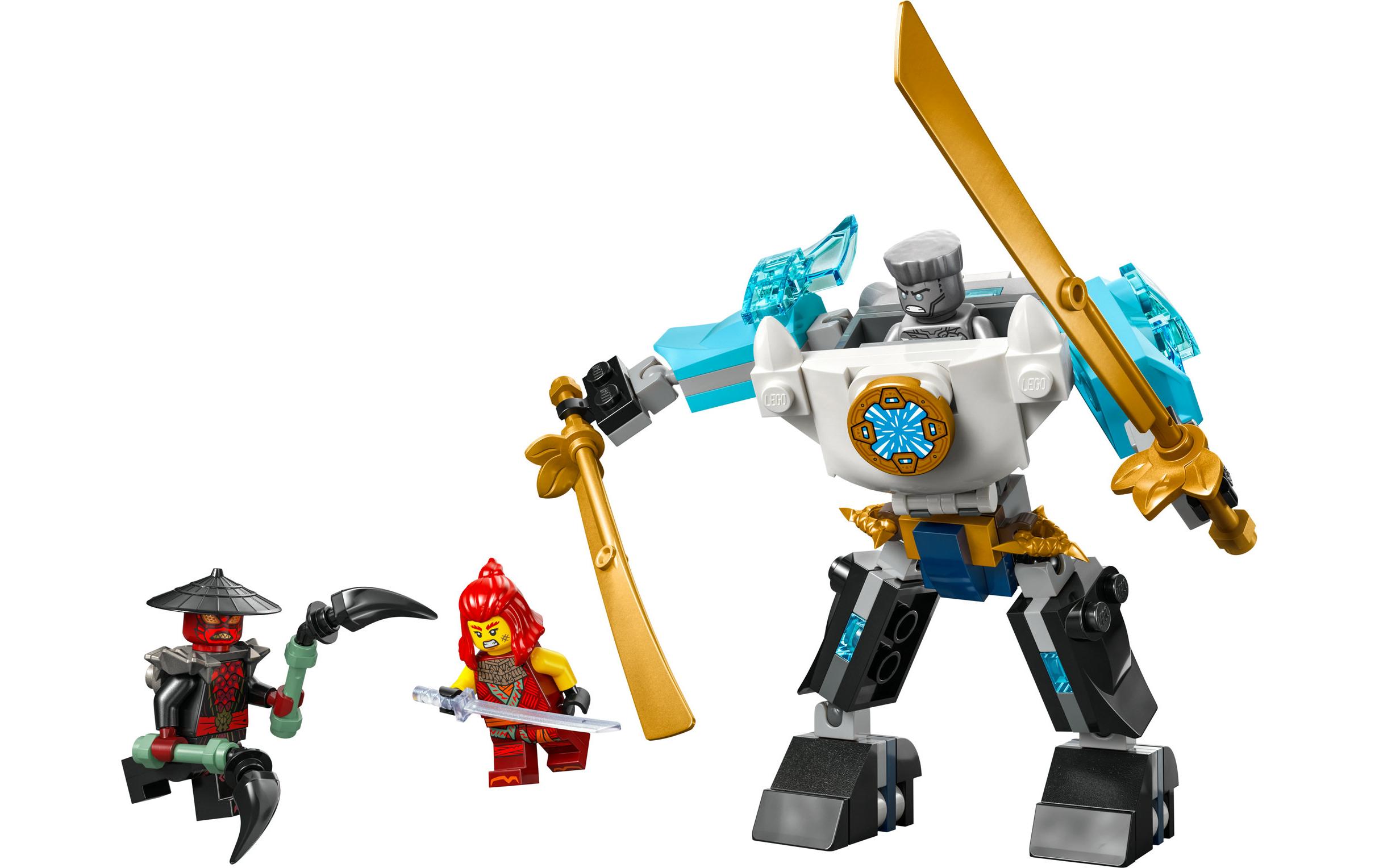 Ninjago Zanes Action-Mech 71827Actionspielset mit 3 Minifiguren