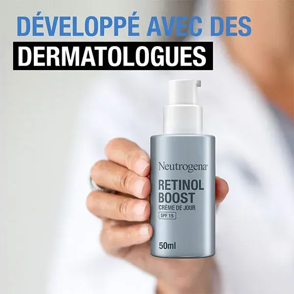 Hidratante diurno antienvelhecimento Neutrogena Retinol Boost FPS 15 50ml