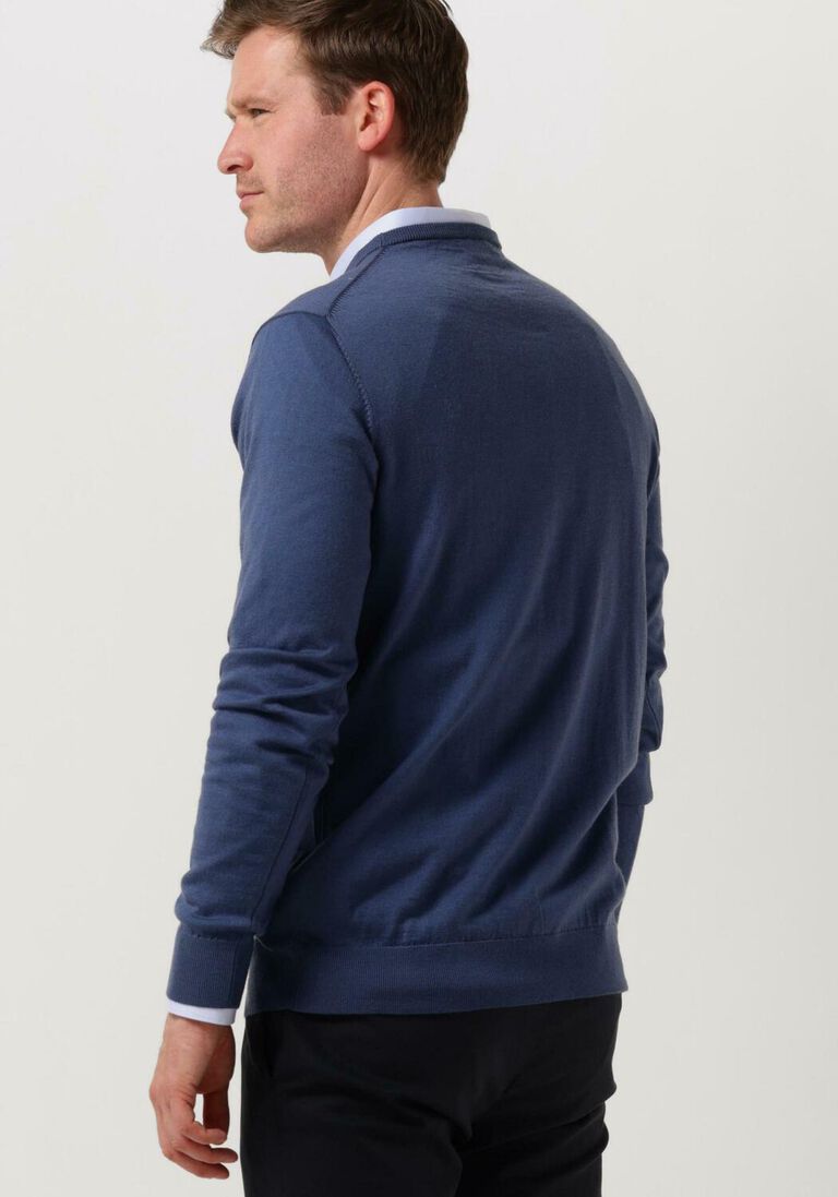 PROFUOMO blauwe profuomo trui knitwear