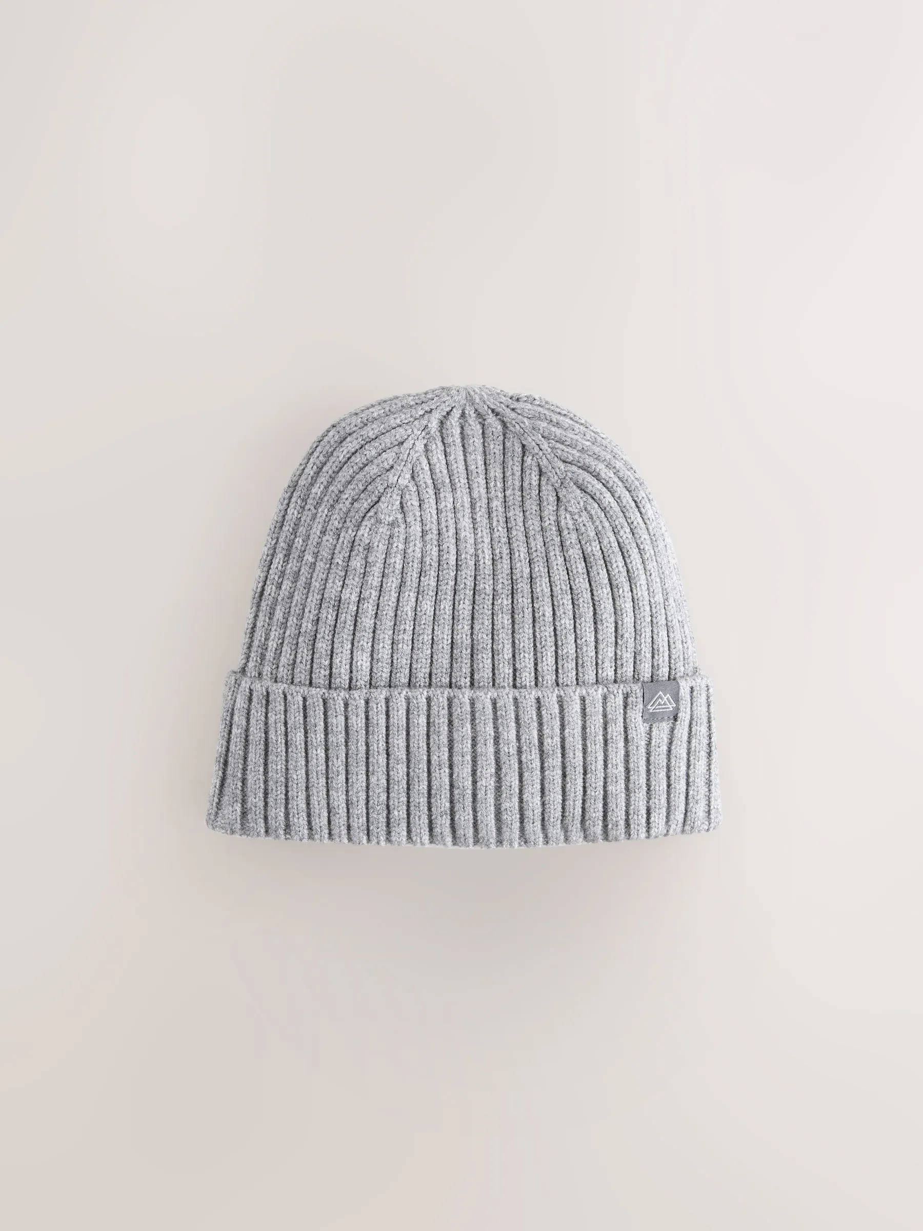 Grijs - Gebreide beanie-muts (1-16jr)
