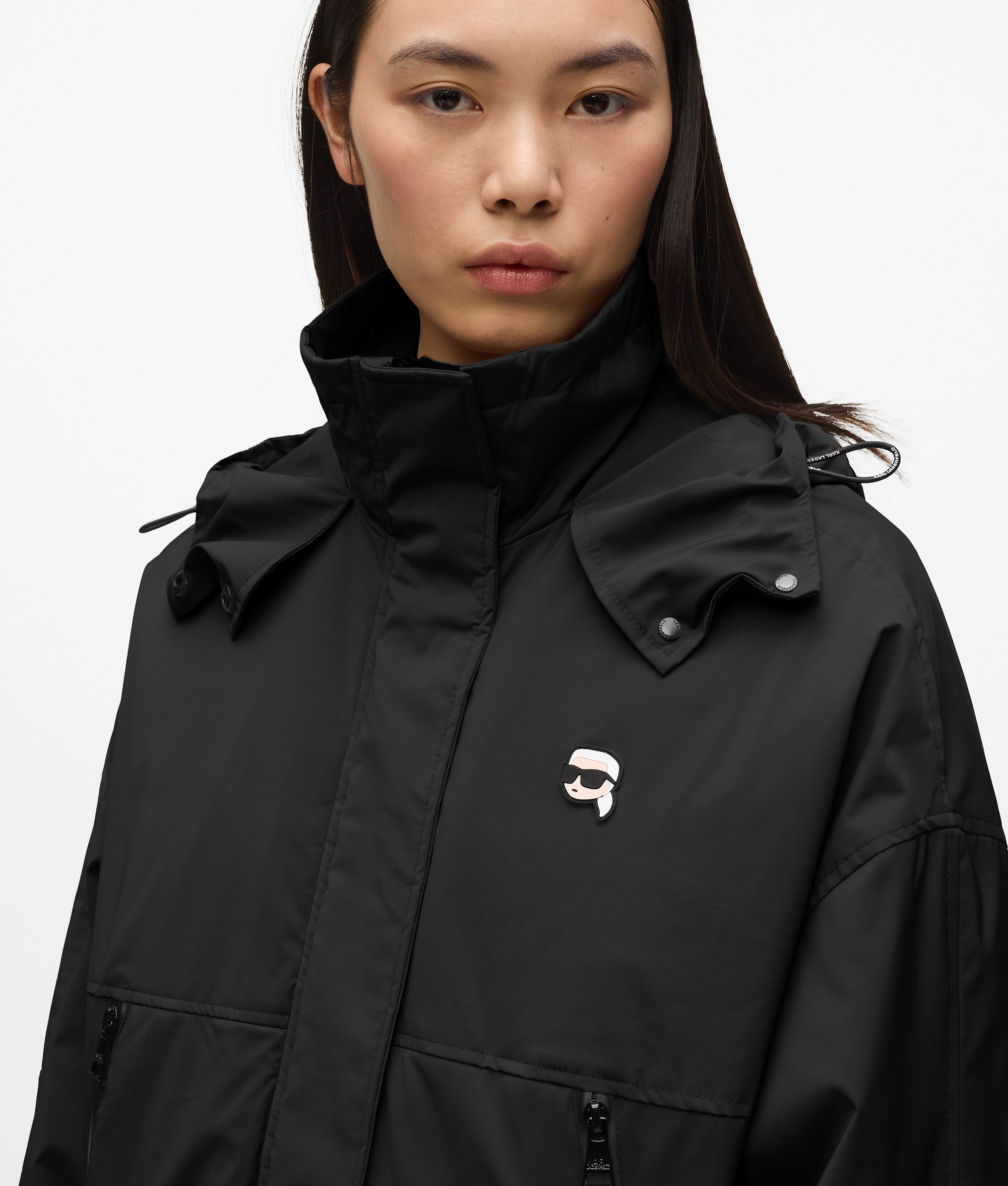 Ikon jas met capuchon