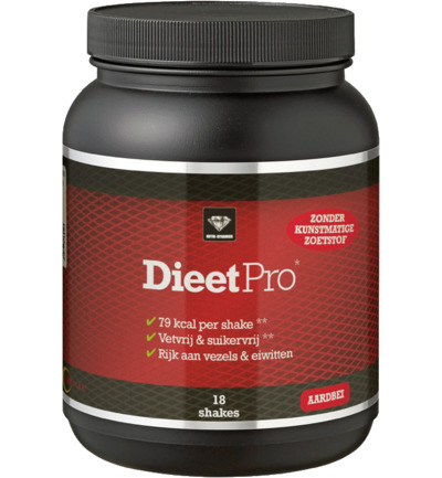 Dieet Pro Aardbei (400 gr)