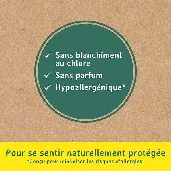 Nett 100% Coton Bio Tampon Normal avec Applicateur 16 unités