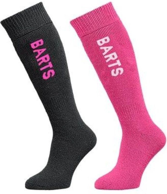 Basic - Skisokken - Zwart - Merino Wol - 2 Paar