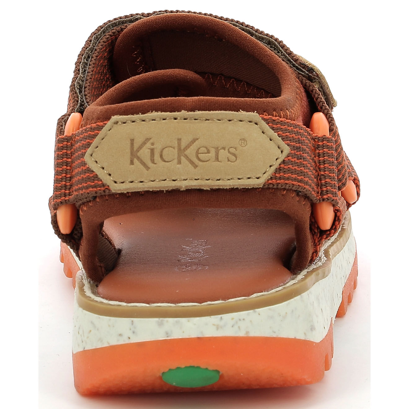 Kickers Sandales Kickclock marron/orange