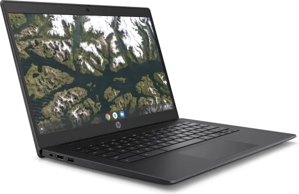 HP Chromebook 14 G6 - Intel Celeron - N4020 / op til 2.8 GHz - Chrome OS - UHD Graphics 600 - 4 GB RAM - 32 GB eMMC - 14