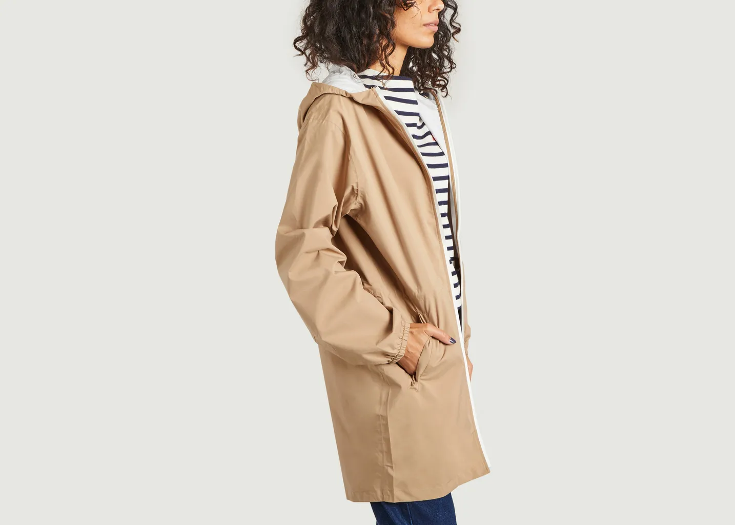 Imperméable Amelot uni Flotte
