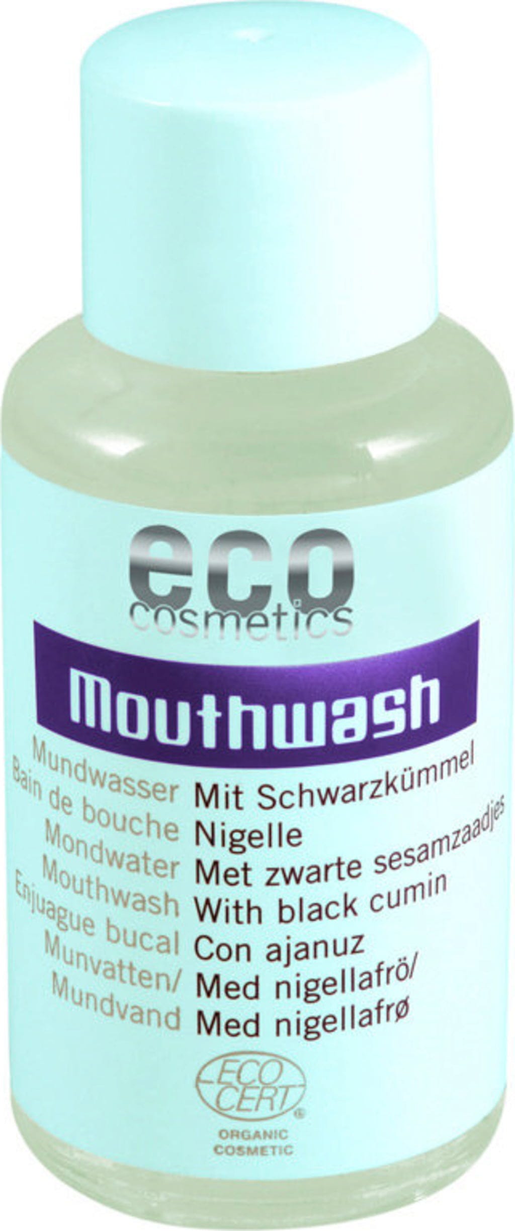 eco cosmetics  Schwarzkümmel-Mundwasser, 50 ml