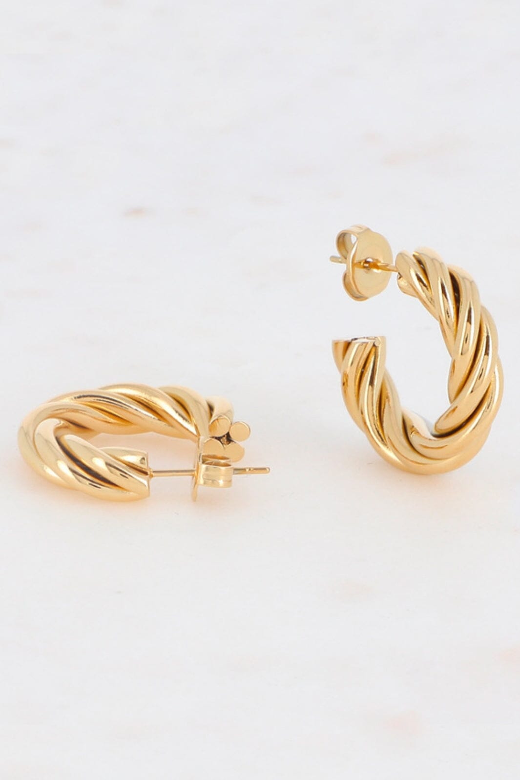 Mellow Moon Chloe Hoop Øreringe BM0468E0480 forgyldt