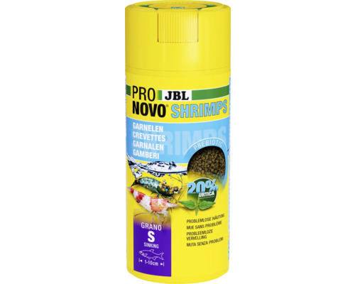 Korrelvoer JBL PRONOVO GARNALEN GRANO maat S 250 ml