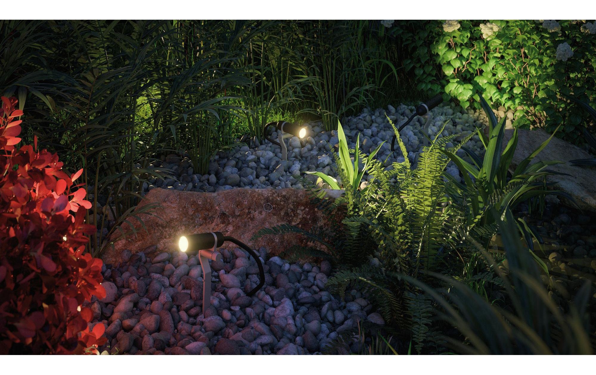 Paulmann Gartenleuchte »Plug & Shine Pl« Warmweiss