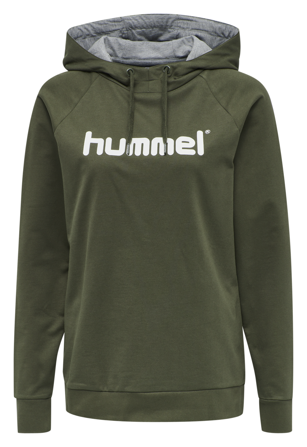 HUMMEL GO COTTON LOGO HOODIE WOMAN