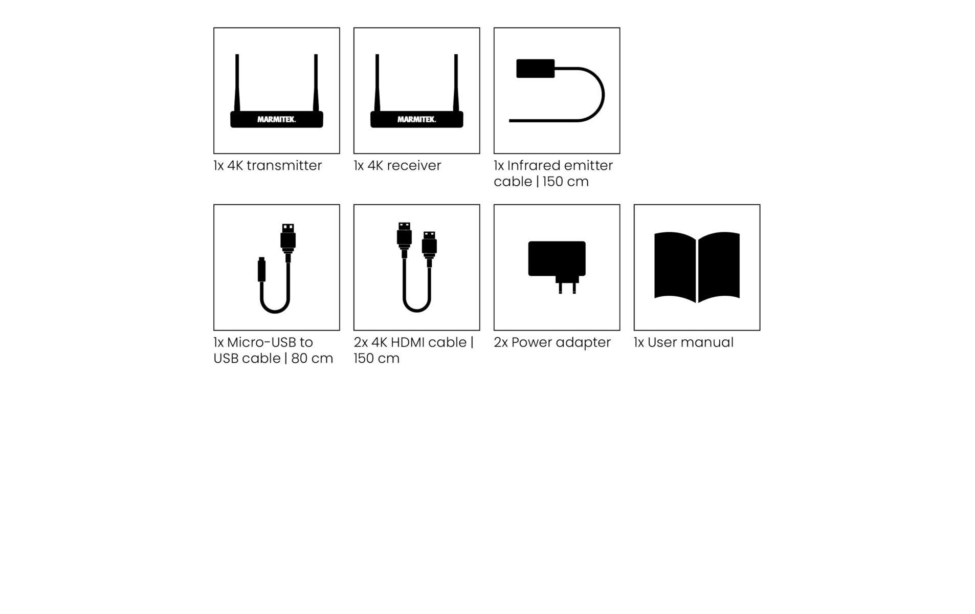 Funksender TV Anywhere Wireless 4K – 4K/60Hz<br>Drahtloser HDMI-Extender