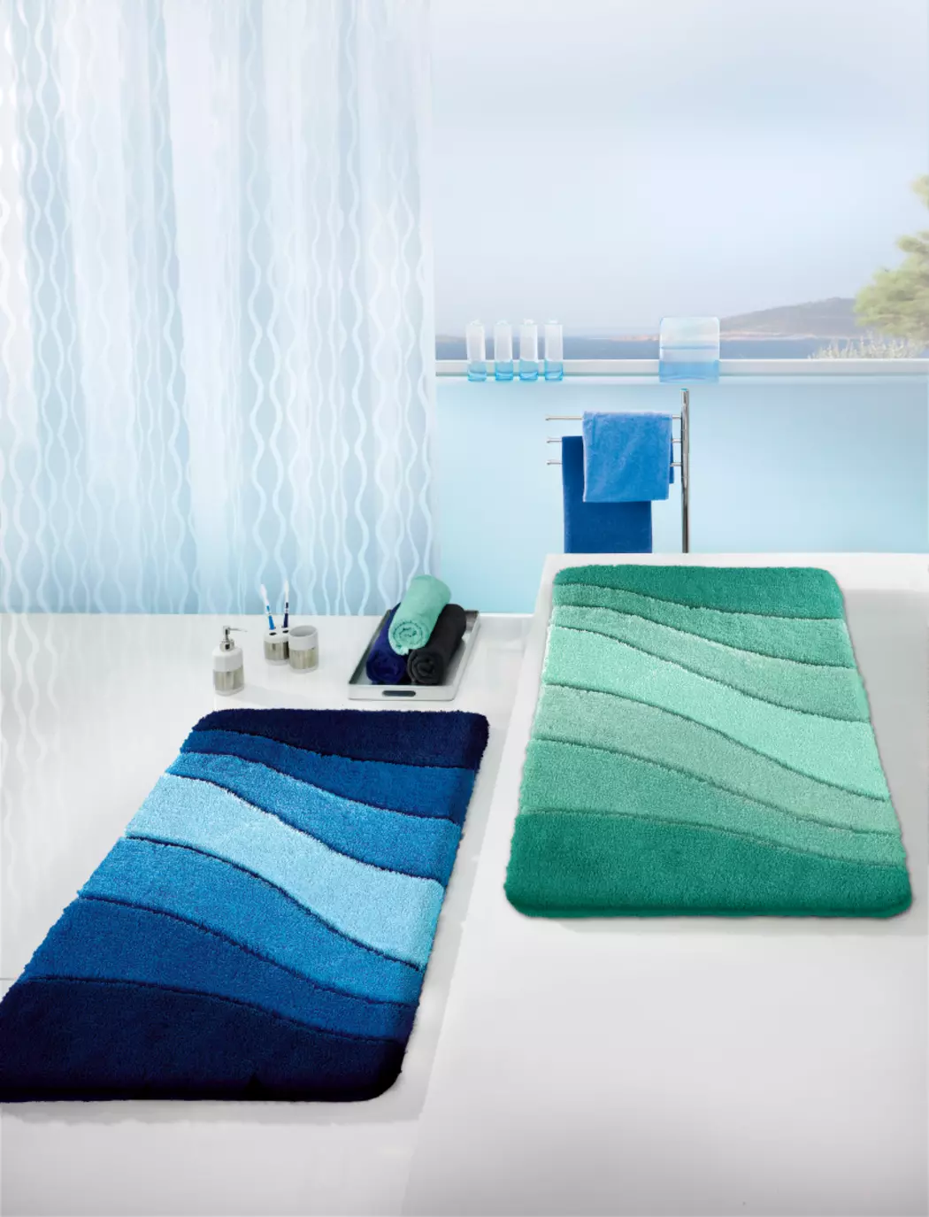 Badteppich Ocean 55 x 65 cm