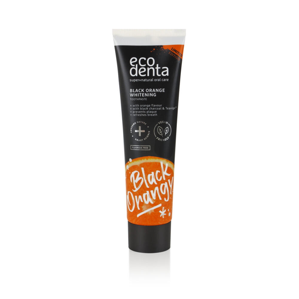 Ecodenta Tandpasta Black Orange Whitening100 ml