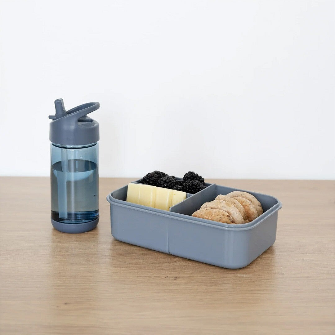 3 sprouts drinkfles - blauw - 350 ml