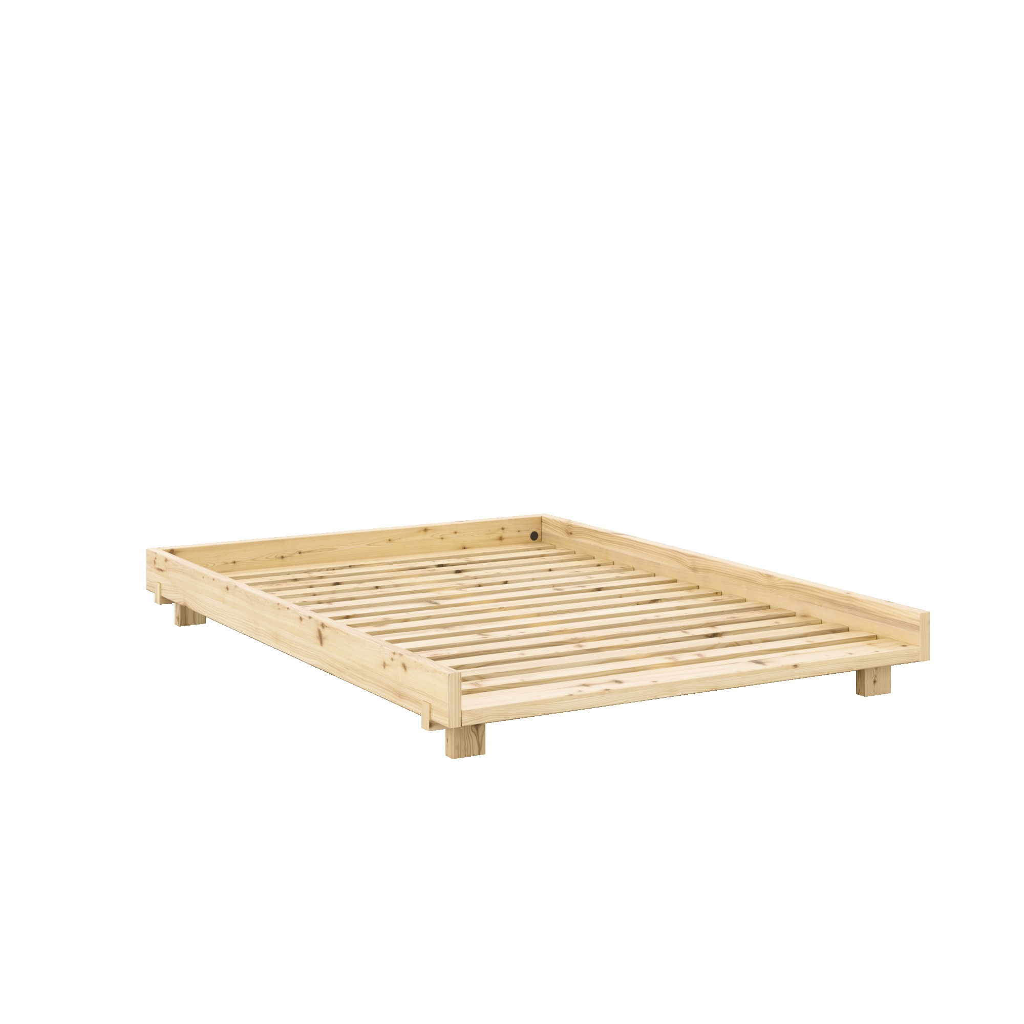 Karup Design Bettgestell »Social Bed, ohne Matratze, FSC®-zertifiziertes Massivholz« wahlweise mit oder ohne verstellbares Zubehör, Bett in mehreren Grössen