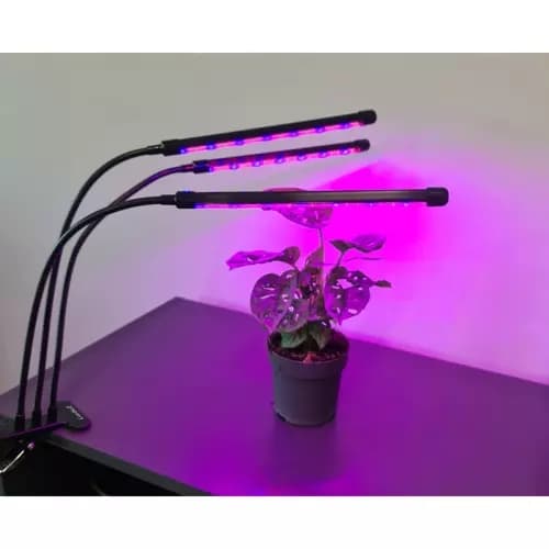 Lampe 20 LED 3stk for plantevekst Gardlov 19242