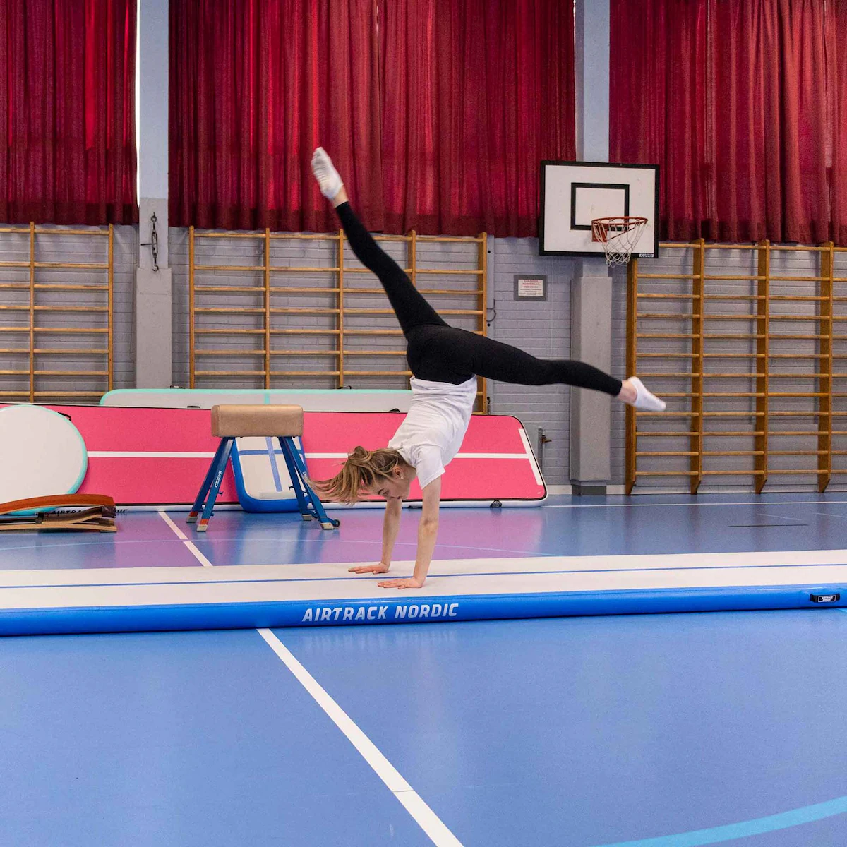 AirTrack Nordic Standard, 3-8m - Blå 4 meter