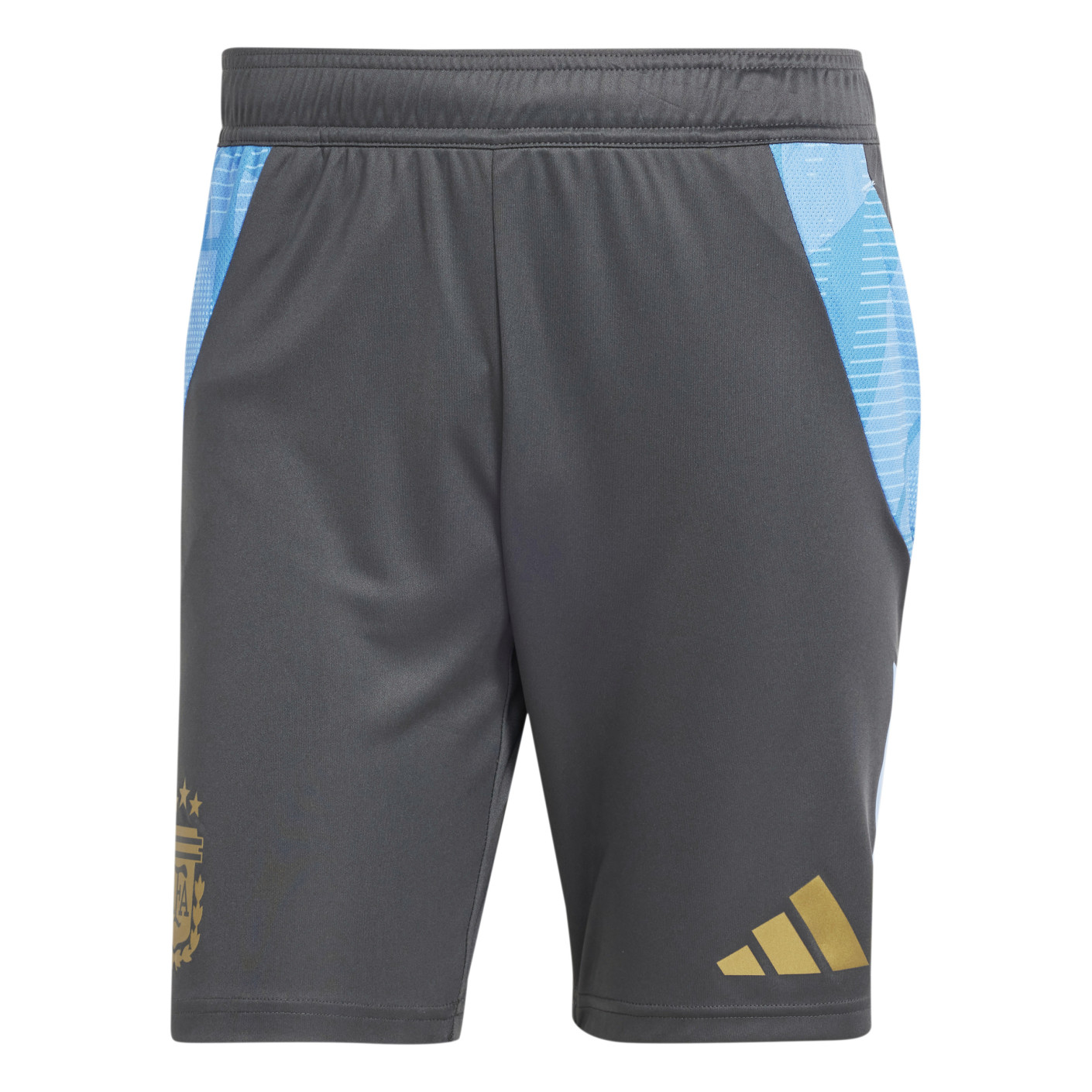 adidas Argentinië Trainingsset 2024-2026 Beige Donkergrijs Lichtblauw Goud