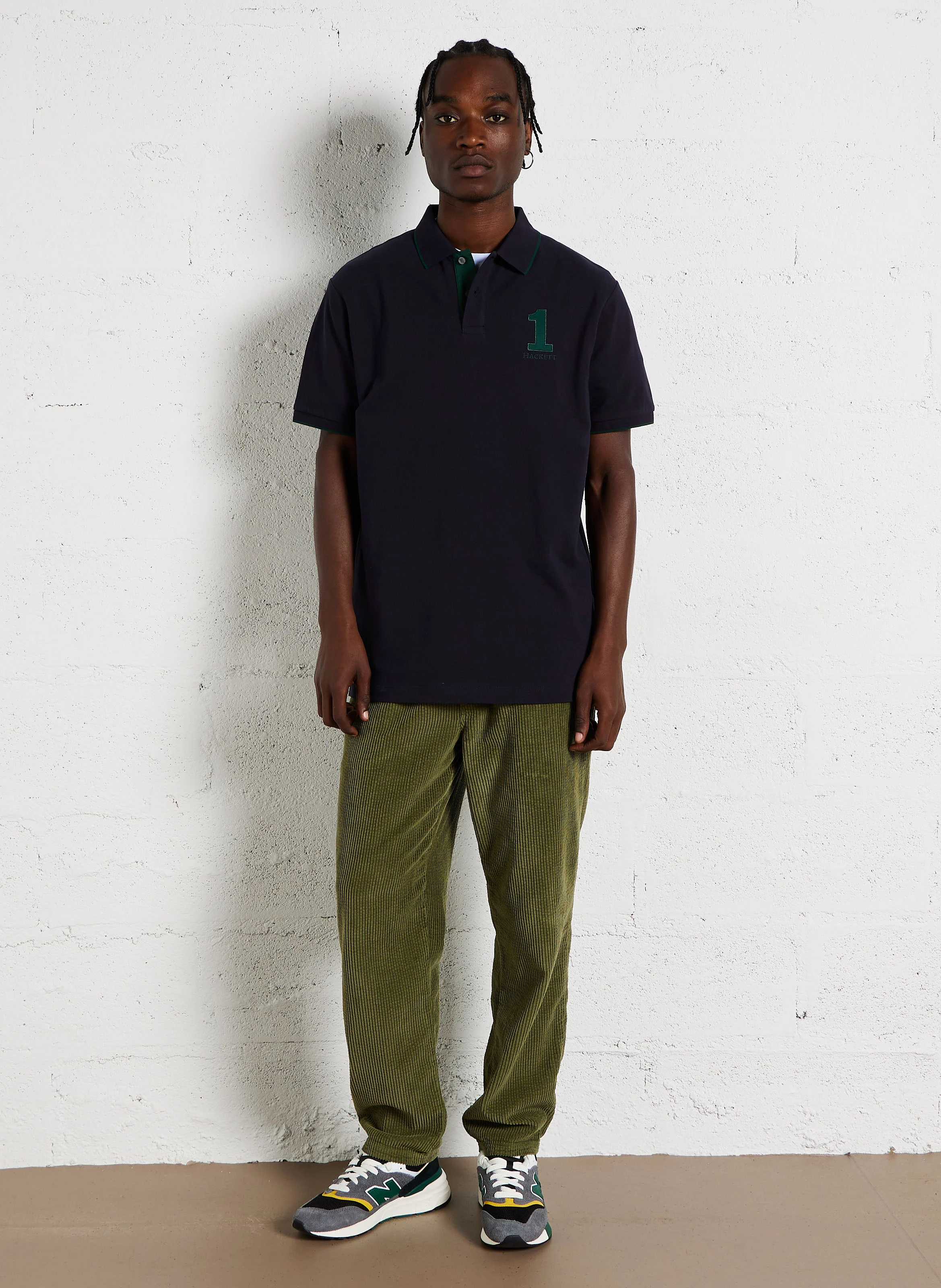 Polo en coton | Bleu