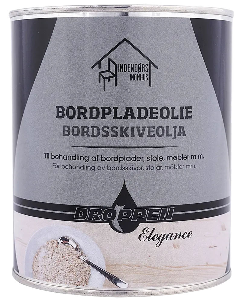 Droppen Elegance Bordpladeolie 0,75 L - klar