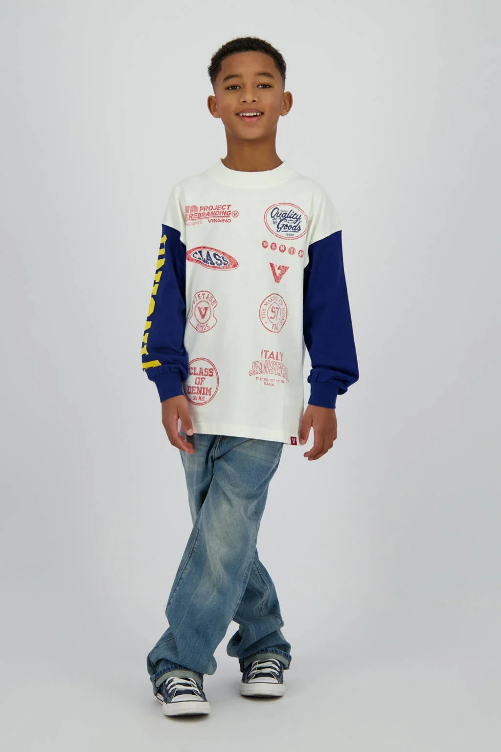 Vingino longsleeve wit