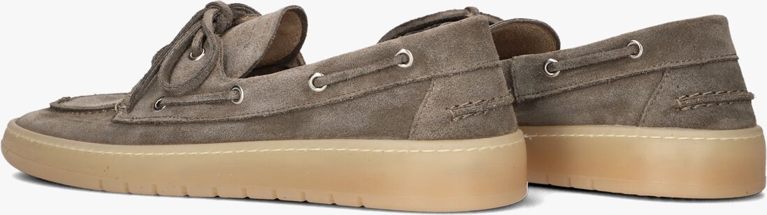 taupe posa mocassins boat loafer m