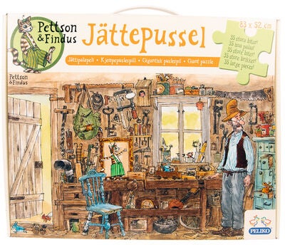 Gubben Og Katten Kjempepuslespill