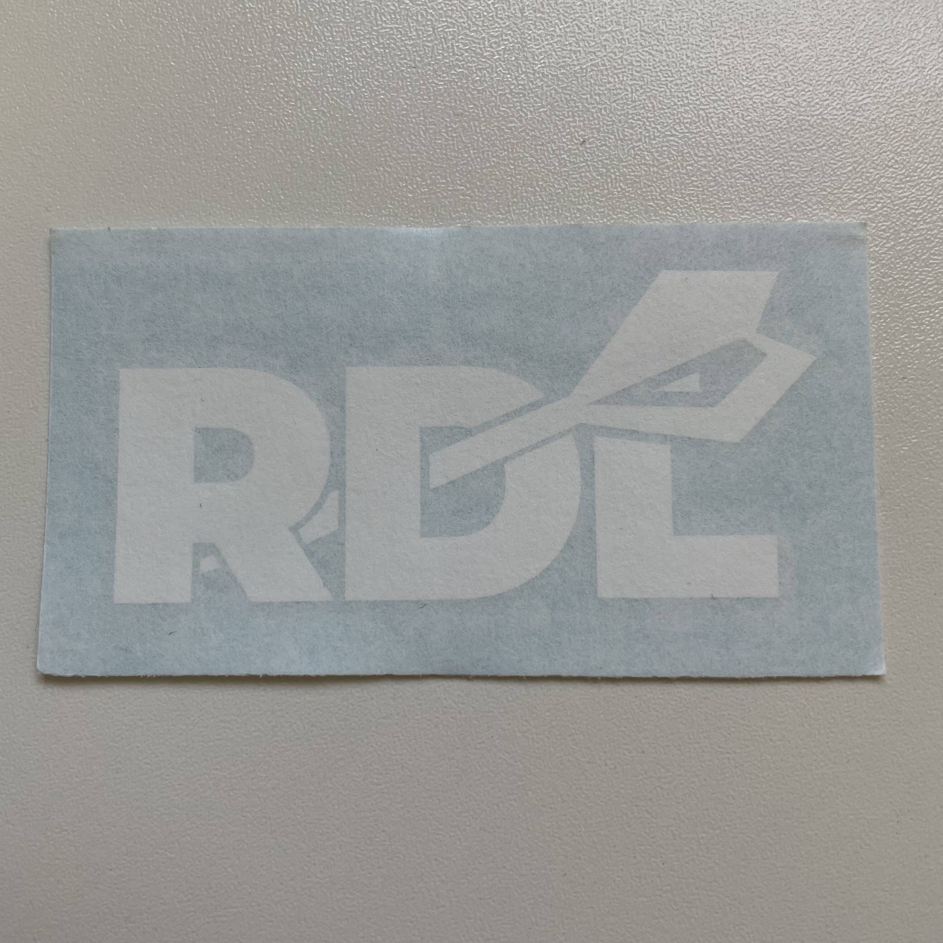 DartSturm - Geplotteter RDL Aufkleber
