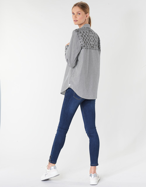 Maison Scotch - BUTTON UP SHIRT WITH BANDANA PRINT - Gris