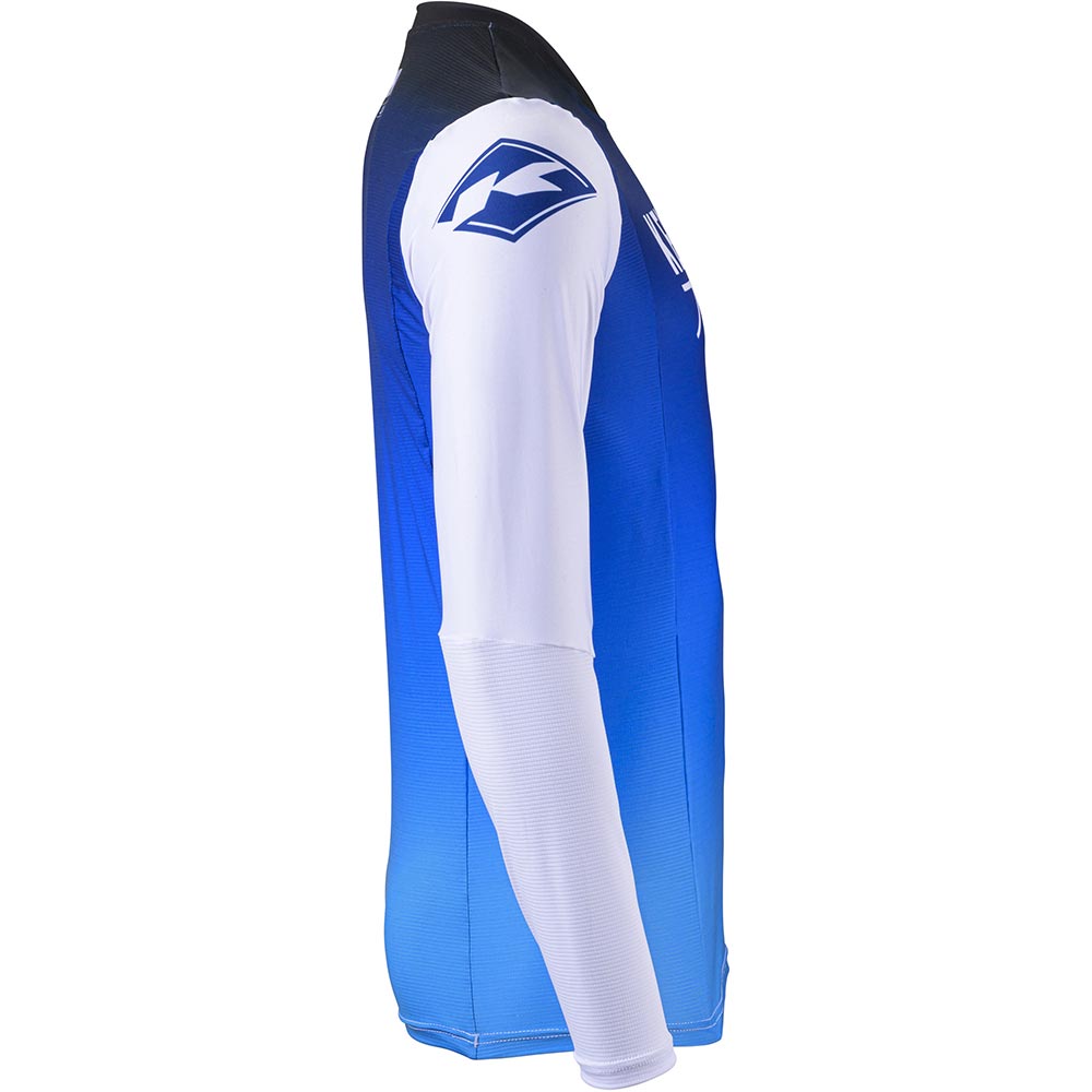 Kenny - Maillot Performance Wave Bleu / Blanc