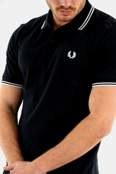Polos fred perry m3600 238 navy/white/white