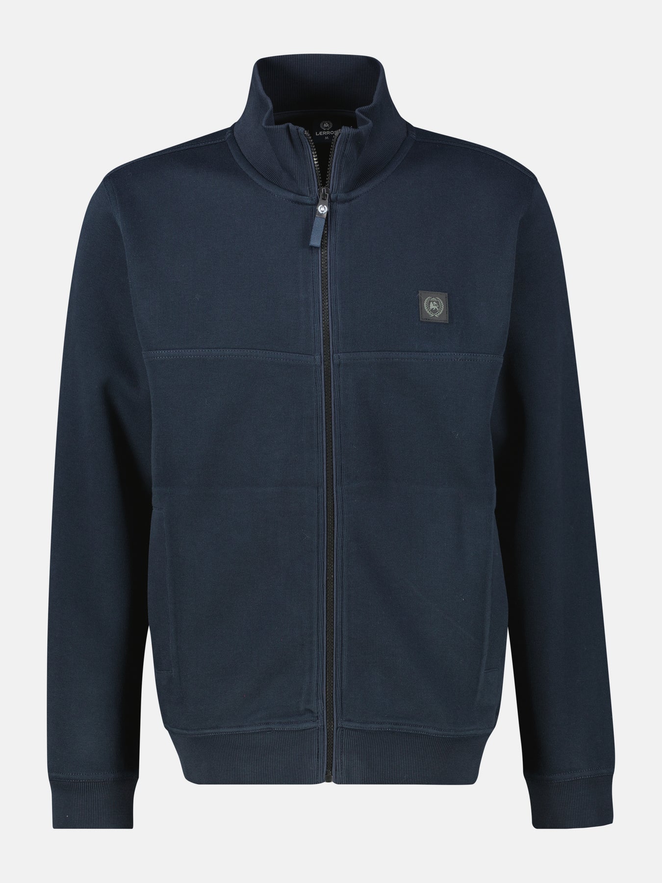 Sweatjacke, sportiv gerippt