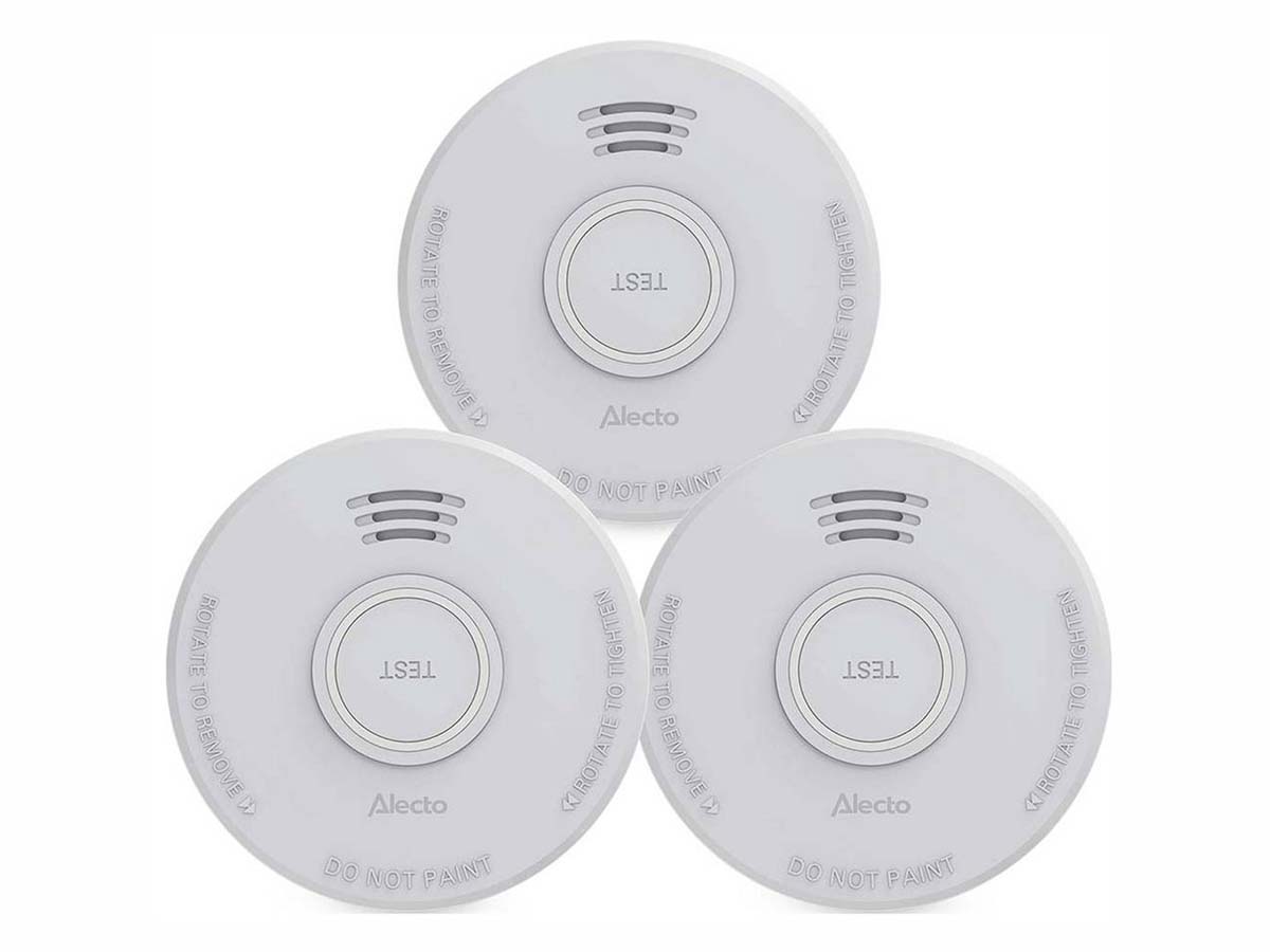 Alecto SD110 rookmelder - Set van 3