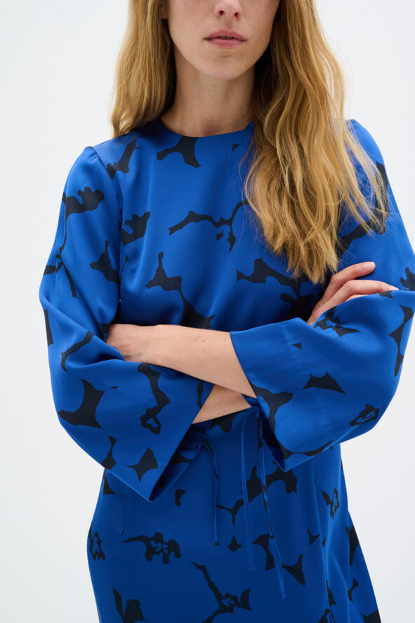 InWear MehinaIW Dress Blue reversed flowers